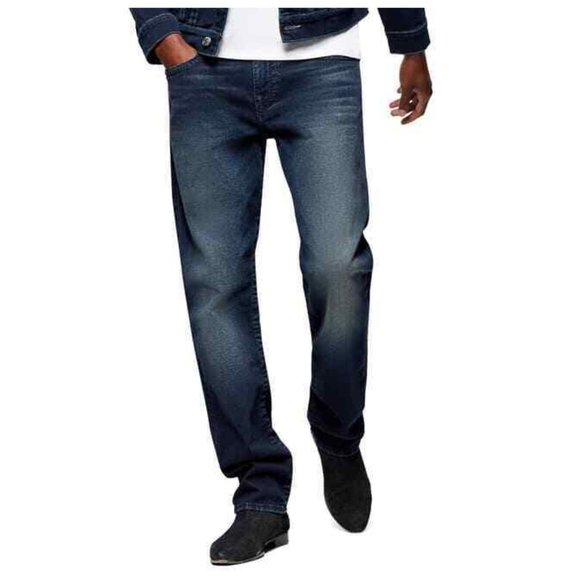 NewTrue Religion Geno Big T Slim Fit Flap Pocket Jeans Size 34